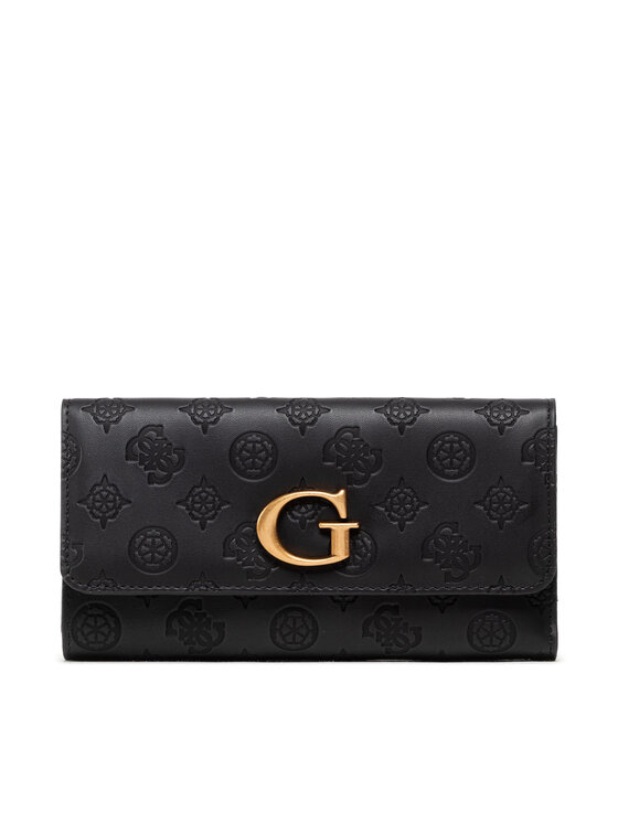 Guess Portafoglio grande da donna G Vibe Slg SWDB86 58650 Nero