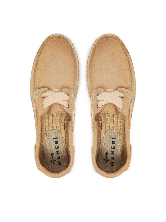 Manebi Manebi Espadrilky K 1.1 KW Béžová
