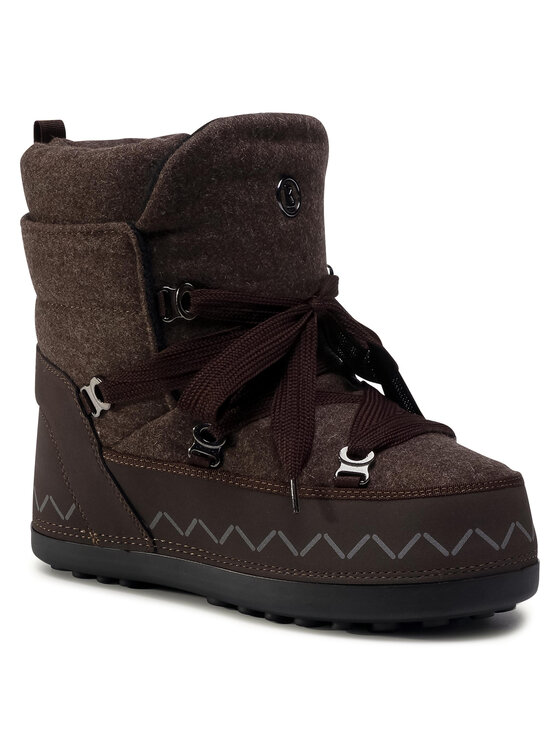 Stivali da neve Trois Vallees 8B 303-1584 Marrone