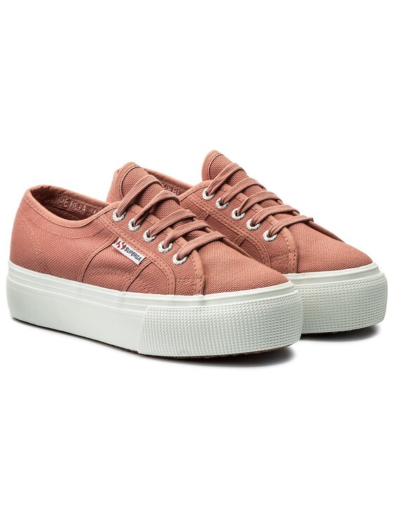 Superga Sneakers aus Stoff 2790 Acotw Linea Up And Down S0001L0 Rosa Modivo