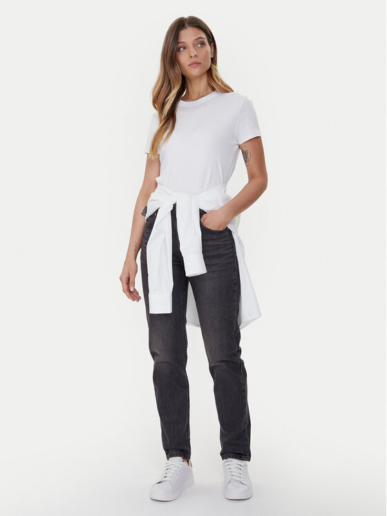 Levi's® Levi's® Farmer 501® 36200-0304 Fekete Cropped Fit