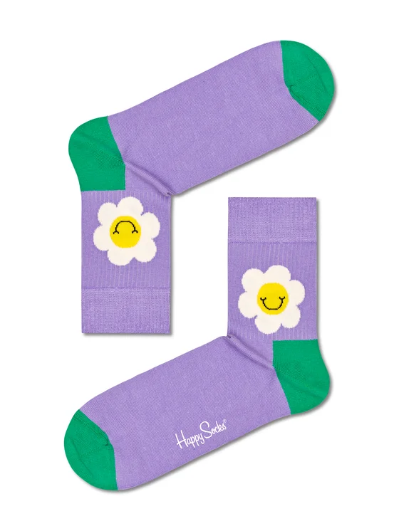 Happy Socks Hohe Unisex-Socken SMD13-5000 Violett