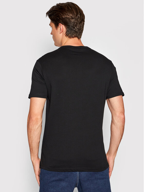 United Colors Of Benetton United Colors Of Benetton T-Shirt 3096J17H6 Czarny Regular Fit
