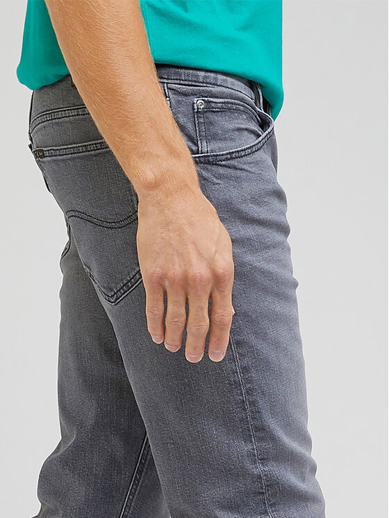 Lee Lee Jeans hlače Daren Zip Fly L707IBB82 112331696 Siva Regular Fit