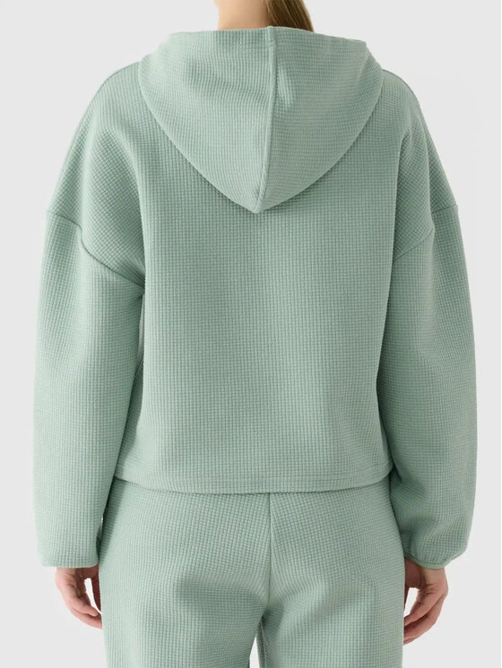 4F 4F Bluza 4FWAW25TSWSF1847 Zielony Active Fit