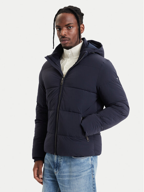 Guess Guess Winterjacke M6BL58 W4170 Dunkelblau Regular Fit