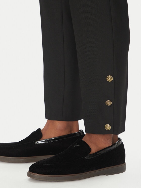 Versace Jeans Couture Versace Jeans Couture Chino-püksid 78GAA115 Must Loose Fit