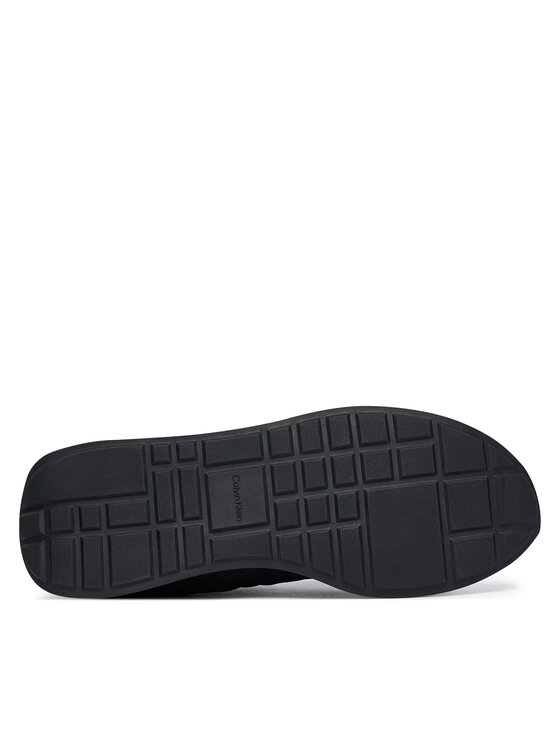 Calvin Klein Jeans Calvin Klein Jeans Sportcipők Retro Runner Ess Mix Mat YM0YM01361 Fekete