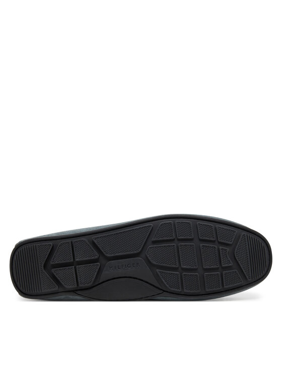 Tommy Hilfiger Tommy Hilfiger Мокасини Casual Hilfiger Suede Driver FM0FM04998 Сірий