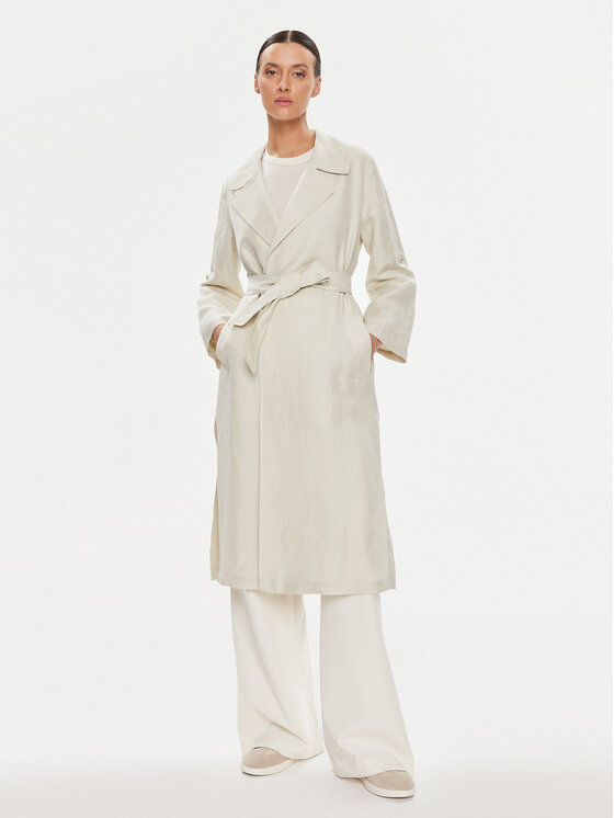 Marella Marella Tenchcoat Appia 2413121015 Beige Regular Fit