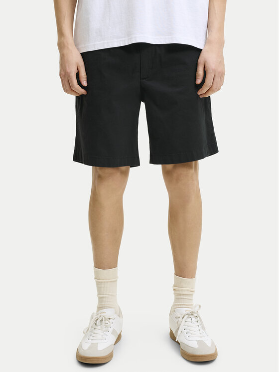 Jack & Jones Jack & Jones Kratke hlače iz tkanine Jaiden 12302141 Siva Regular Fit