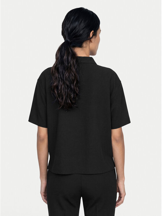 Calvin Klein Calvin Klein Polokošile LV044E241G Černá Relaxed Fit