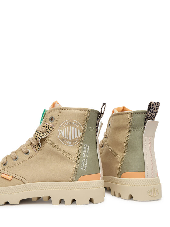 Palladium Palladium Schnürstiefeletten Pampahi Urbanlayer 94668-298-M Beige