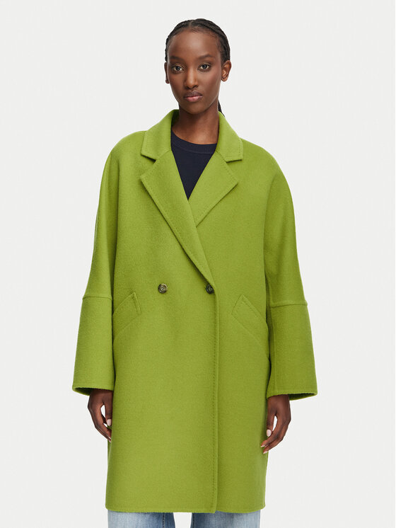 JOOP! Palton de lână 263C32Corina 30103371 Verde Regular Fit