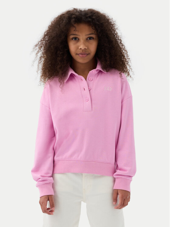 Gap Gap Суитшърт 870969-02 Розов Regular Fit