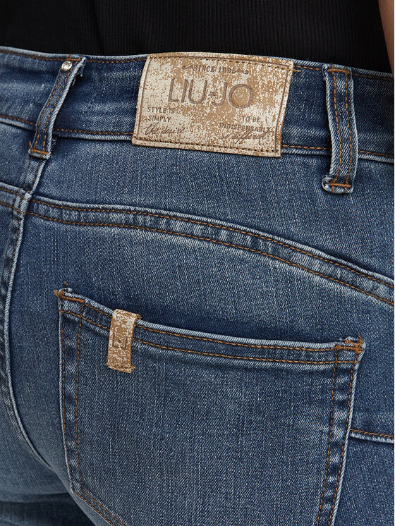 Liu Jo Liu Jo Traperice UA6006 D0318 Tamnoplava Slim Fit