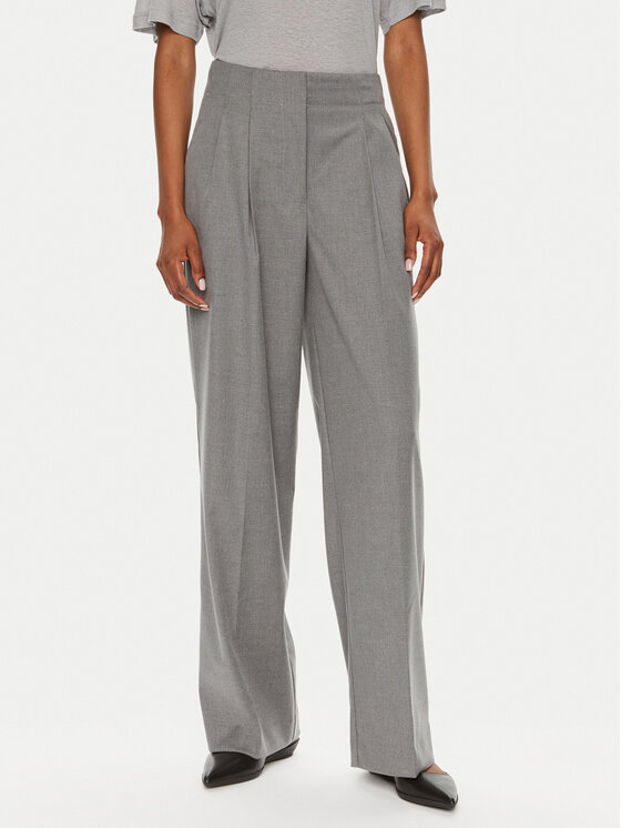 2NDDAY 2NDDAY Текстилни панталони Carter 2244160169 Сив Relaxed Fit