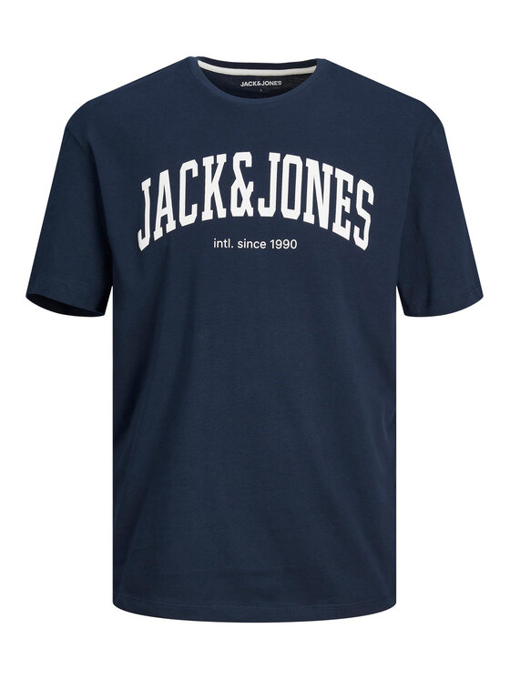 Jack&Jones Jack&Jones Marškinėliai Josh 12236514 Tamsiai mėlyna Relaxed Fit