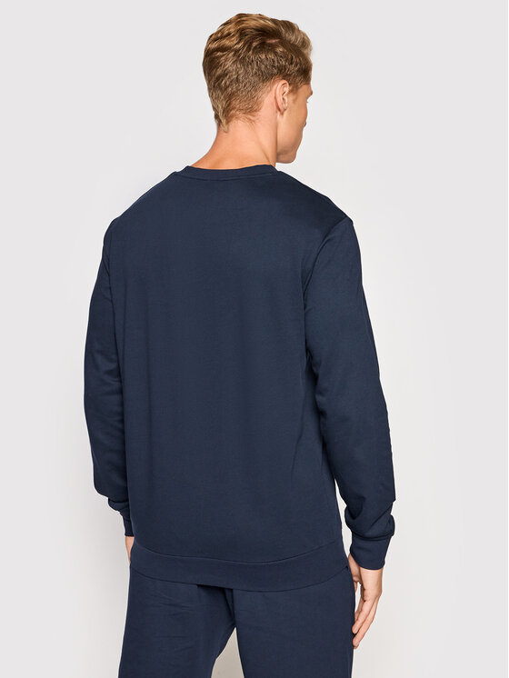 Felpa Authentic 50449939 Blu scuro Regular Fit