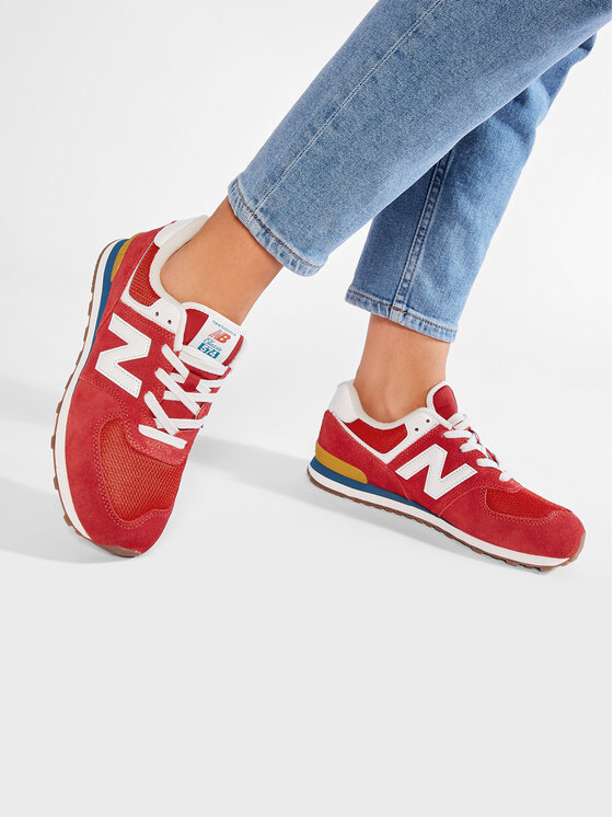 New Balance Sneakersy GC574HA2 Červená | Modivo.cz