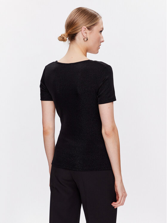 Morgan Morgan Bluse 212-DIWI Schwarz Regular Fit