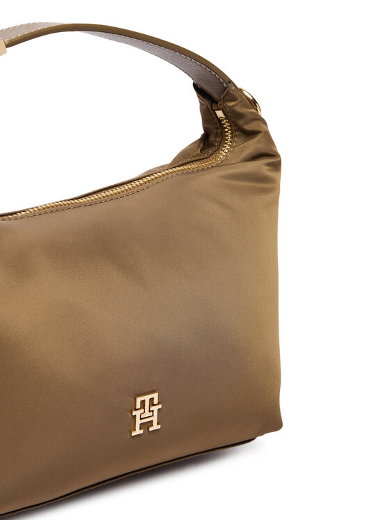 Tommy Hilfiger Tommy Hilfiger Torebka Th Go Crossover Nylon AW0AW18164 Brązowy