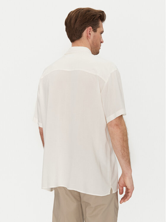 Jack&Jones Jack&Jones Marškiniai Joshua 12271078 Balta Relaxed Fit