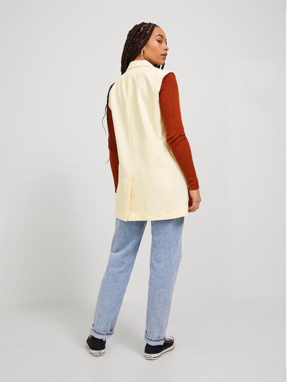 JJXX JJXX Γιλέκο 12224847 Εκρού Regular Fit