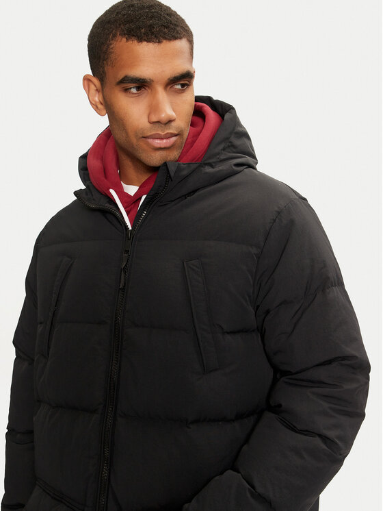 Jack Wolfskin Jack Wolfskin Μπουφάν πουπουλένιο Nordlicht A60042 Μαύρο Regular Fit