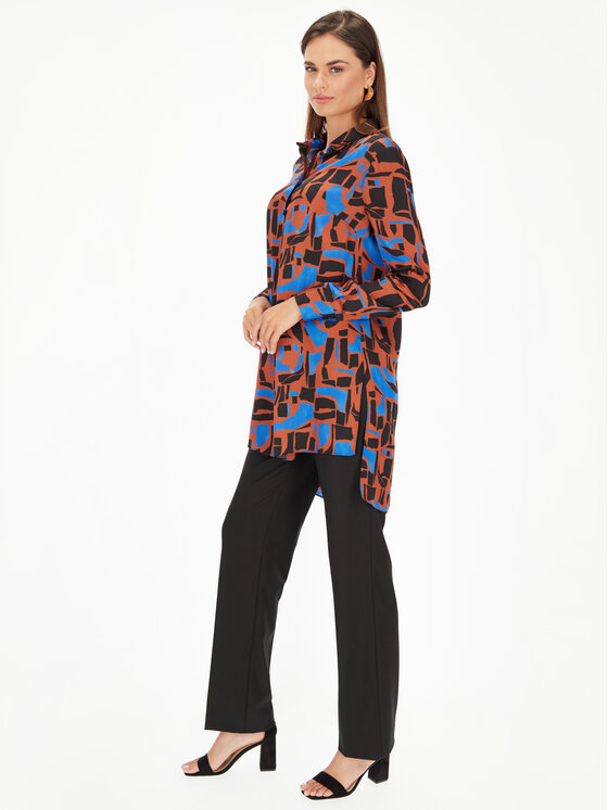 Potis & Verso Potis & Verso Tunika Milana Kolorowy Relaxed Fit