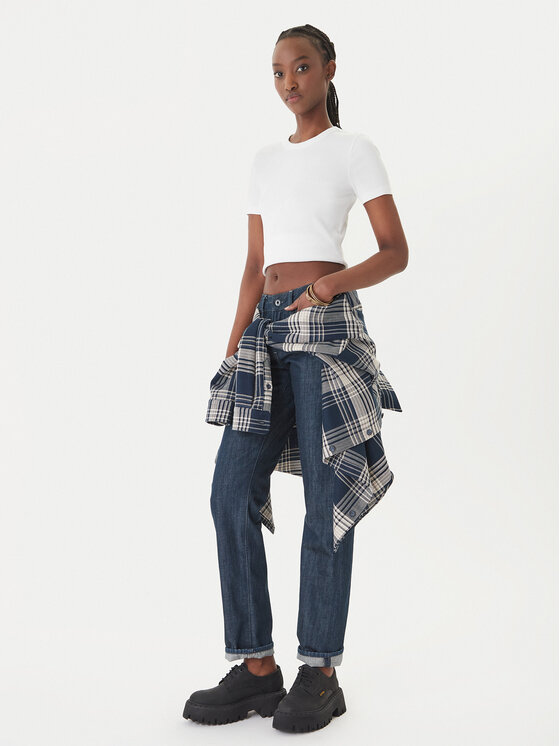 G-Star Raw G-Star Raw Jeansy Lennoxx D28396-E358 Granatowy Straight Fit