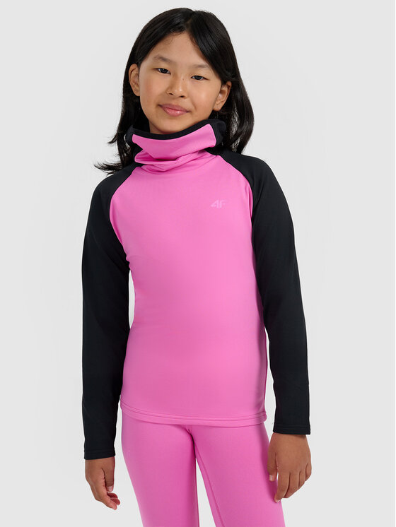 4F 4F Bielizna termoaktywna górna SKI UNDERWEAR Różowy