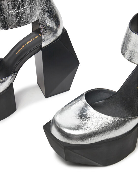 United Nude United Nude Sandale Stage D2 1085514116 Srebrna
