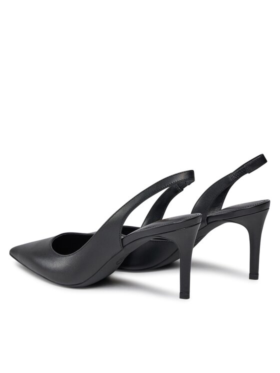 MICHAEL Michael Kors MICHAEL Michael Kors Pantofi cu toc subțire Alina Flex Sling Pump 40R4HNMP1L Negru