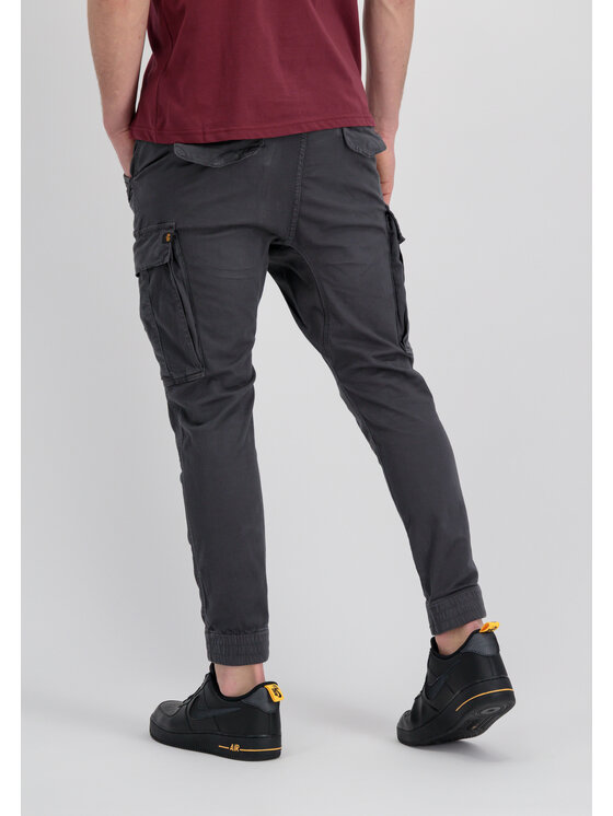 Alpha Industries Alpha Industries Bavlnené nohavice AI.188201-684 Sivá Slim Fit