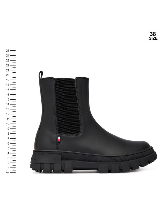 Tommy Hilfiger Tommy Hilfiger Botki T3X5-35295-1355 S Czarny