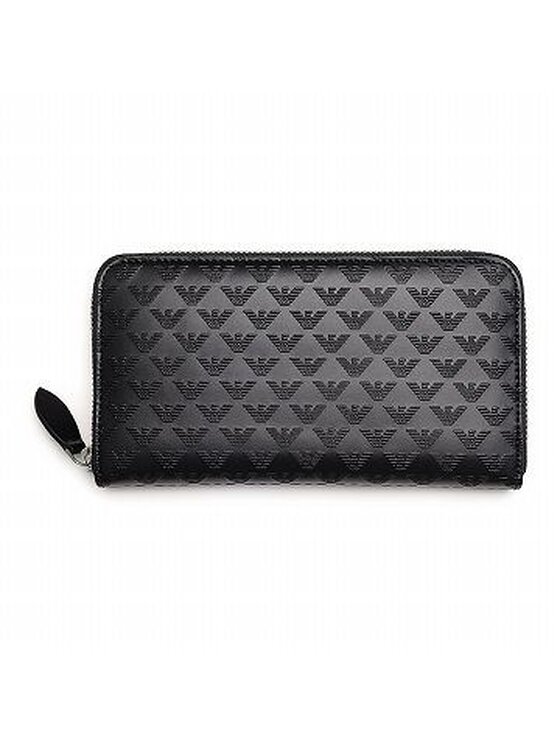 Portfel męski Emporio Armani, Czarny, YEME49 YC043 80001