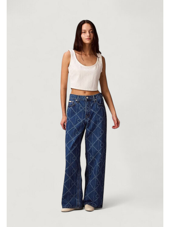 Calvin Klein Jeans Calvin Klein Jeans Teksad Low Rise Baggy LV047D709G Sinine Loose Fit