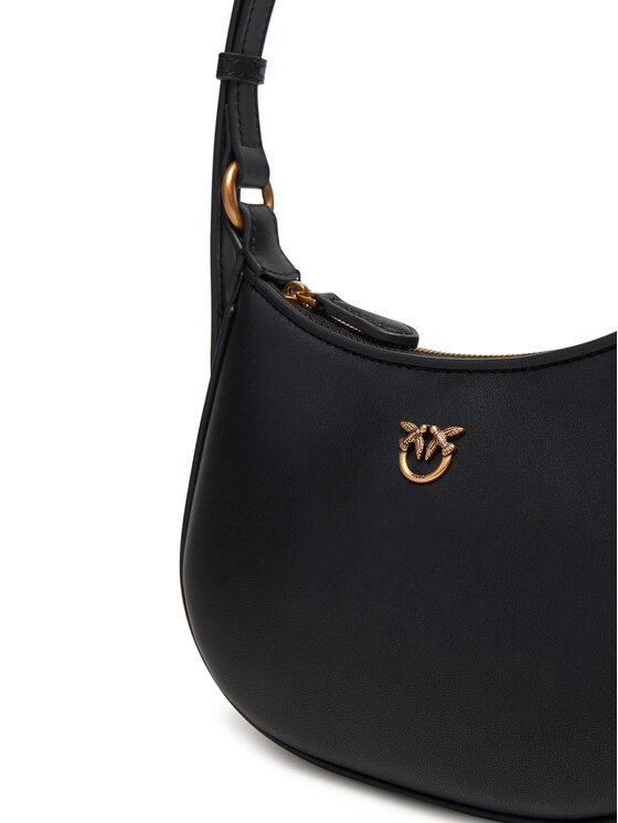 PINKO PINKO Torebka Half Moon Baby PE 25 PLTT 103538 A0F1 Czarny