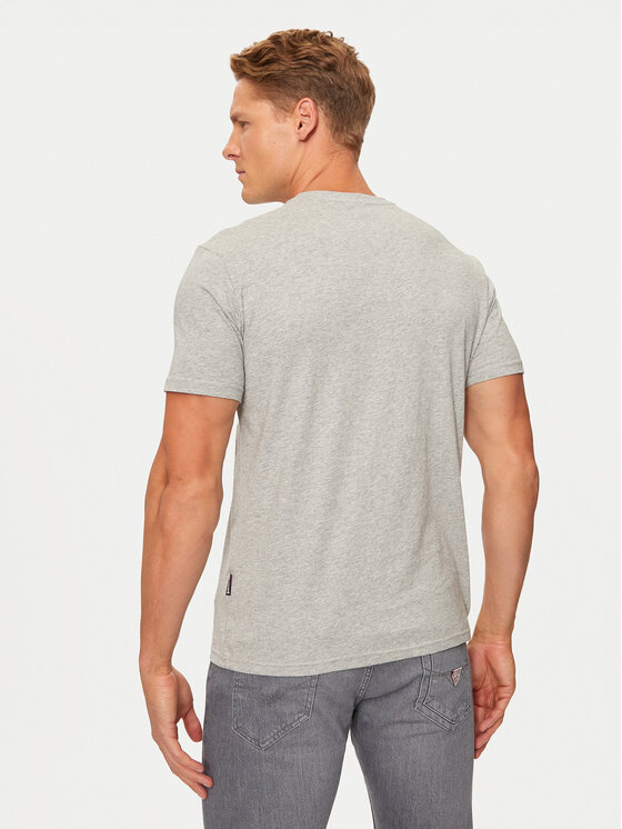 SCHOTT N.Y.C. SCHOTT N.Y.C. T-shirt TSLOGO Siva Regular Fit