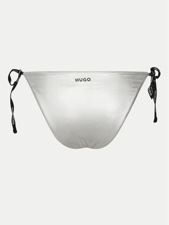 HUGO HUGO Dół od bikini Pure 50535235 Srebrny