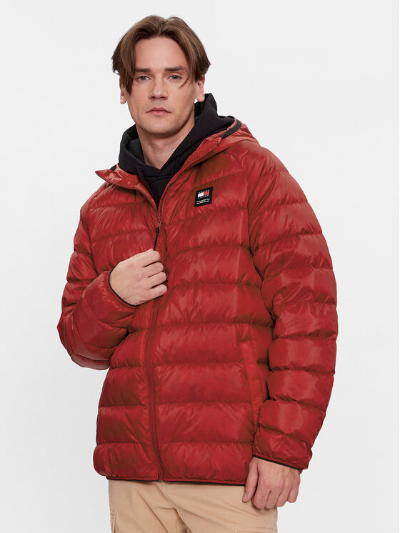 Tommy Jeans Prechodná bunda DM0DM17882 Červená Regular Fit