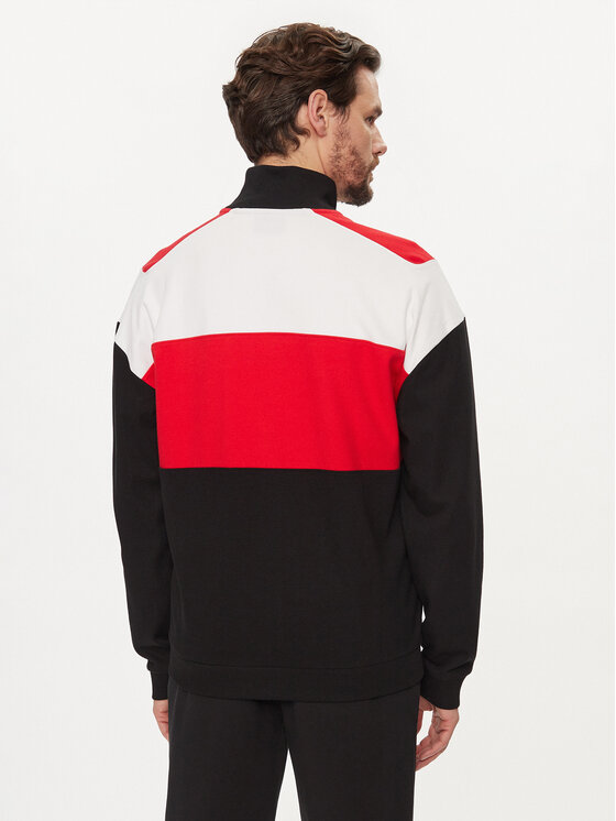 HUGO Hugo Felpa Race 50510468 Nero Relaxed Fit