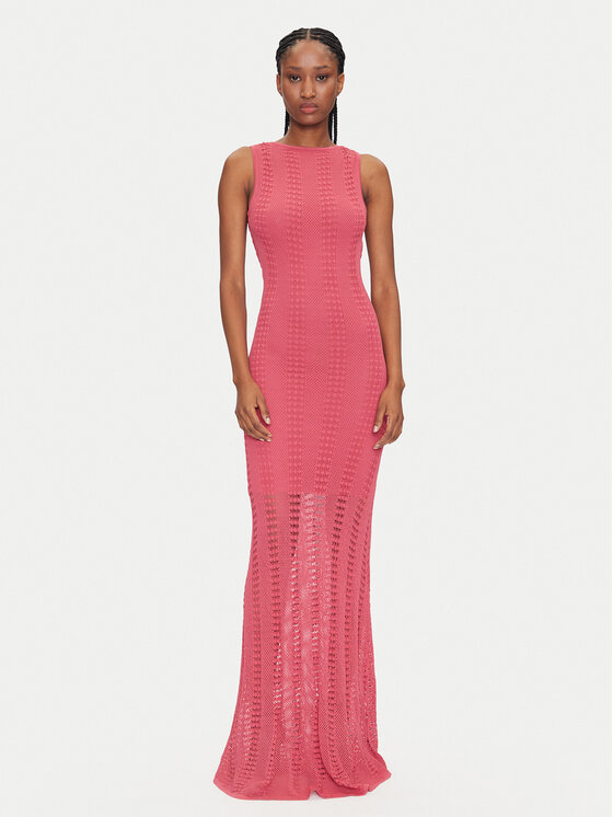 Marciano Guess Marciano Guess Трикотажна сукня 5GGK44 5869Z Рожевий Regular Fit