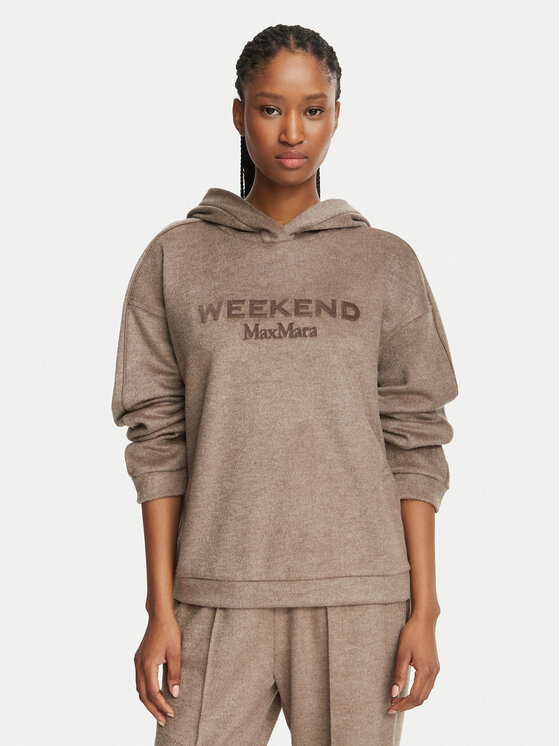 Weekend Max Mara Weekend Max Mara Sweatshirt Vetrino 2625926012 Hellbraun Regular Fit