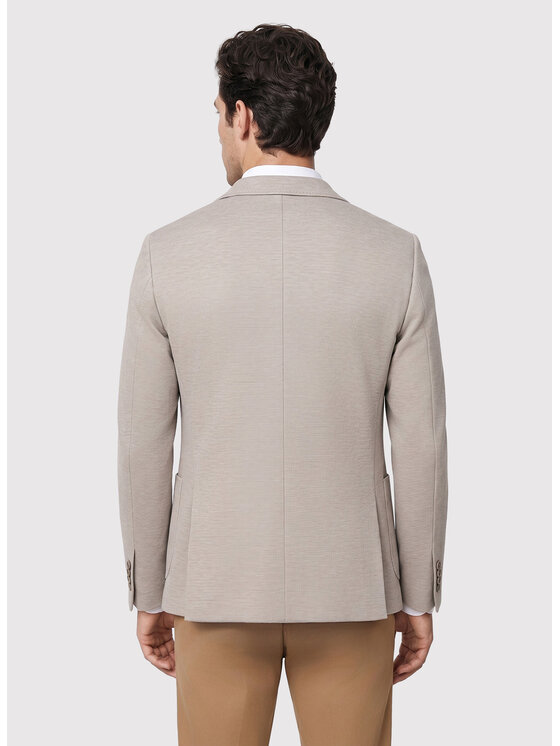 Pako Lorente Pako Lorente Marynarka P26WN-3X-022 Beżowy Slim Fit