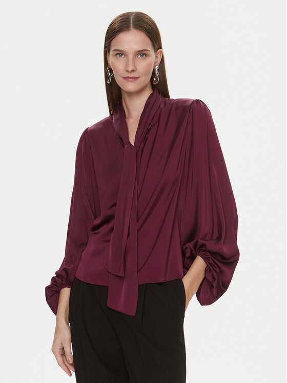 Rinascimento Rinascimento Блузка CFC0116713003 Бордовий Regular Fit