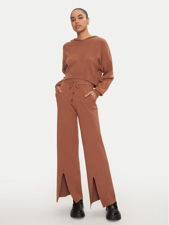 Fracomina Fracomina Pullover FJ24WT7009K42001 Braun Regular Fit