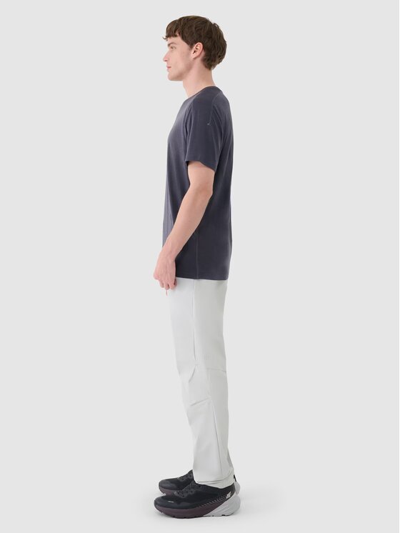 4F 4F Φανελάκι τεχνικό 4FWSS25TFTSM1268-22S Μαύρο Regular Fit