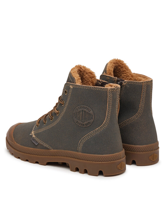 Palladium Palladium Зимни обувки Pampa Zip Wl Pilot 74977-242-M Тъмнокафяв